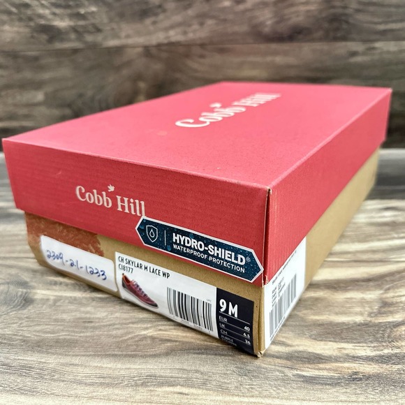 NIB Cobb Hill Rockport Skylar Waterproof Mesh Lace Up Comfort Sneaker 9M Purple - Picture 11 of 12